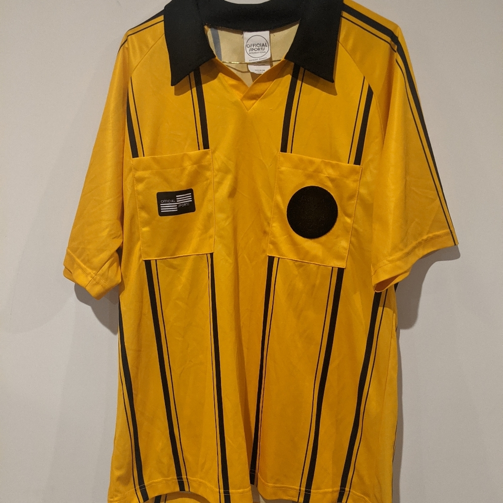 Official Sports US Soccer 2014 Referee Jersey Men's Medium